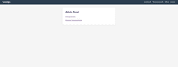 EventSys admin panel for event and announcement management