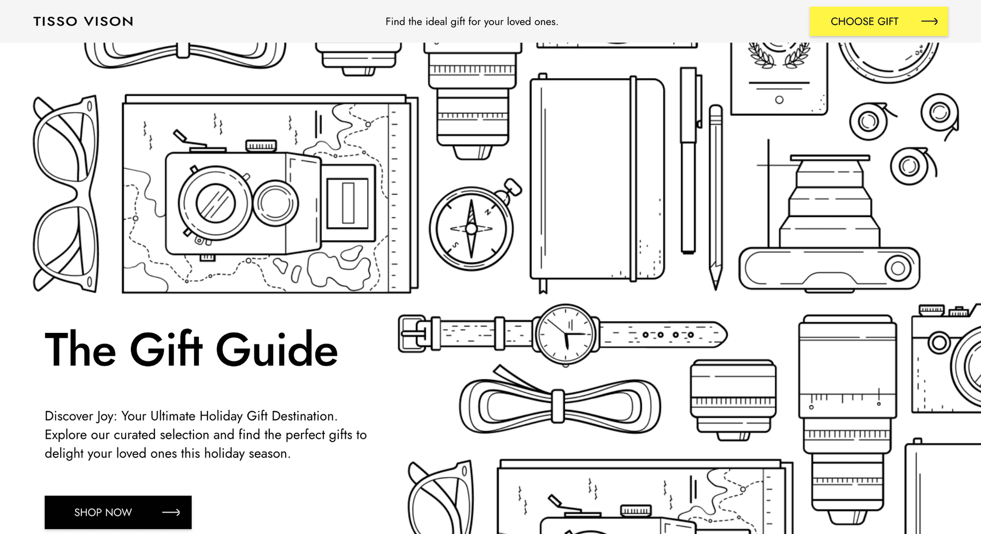 Interactive Shopify Gift Guide cover image